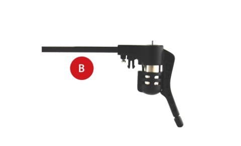 extreme fliers microdrone 3.0, front right motor arm, modular