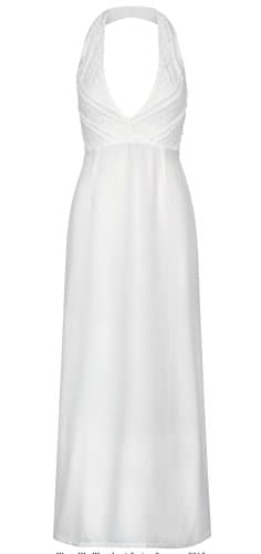 White low cut sexy black boho maxi dress boho bride beach dress