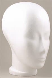 Efalock Styrofoam Head, Pack of 1