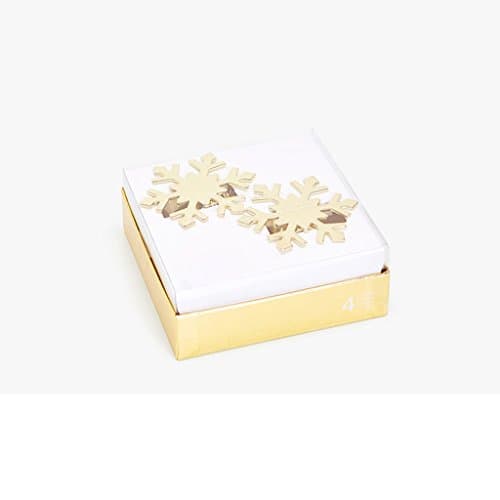 Napkin MXJ61 Snowflake Ring Buckle 4 Pcs/Set