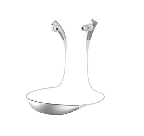 Wireless Bluetooth Stereo Headset Neckband V4.1wireless Ear Protection Support: HFP / HSP / AOP / AVRCP ( Color : White )