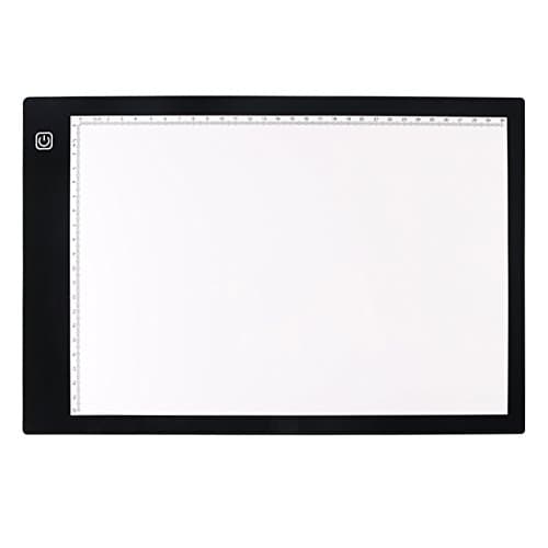 LED Stencil Light Box A4 Animation Copy Table, Tracing Tatto Art Display Drawing Board, USB DC Ultra-thin LED Light Pad