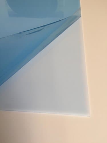5.0 mm Perspex Acrylic Sheet PMMA Milky Opal Dimensions: approx. 1010 x 500 mm