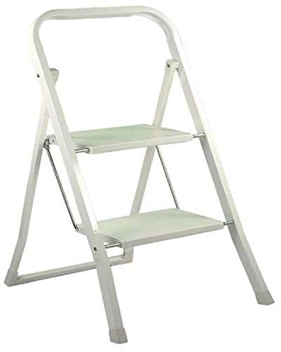 Tec Hit - 44320 - Steel 2-Step Ladder - White