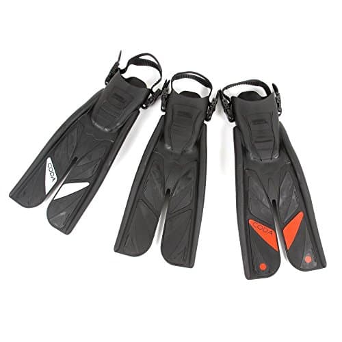 Coda Split Fins - Red - XL (11 - 13)