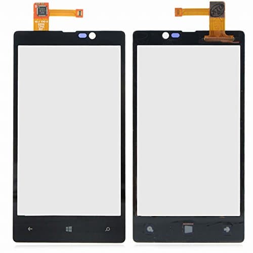 WeDone For Nokia Microsoft lumia 820 Touch Screen Digitizer Front Glass Replacement with Tool Kit (Black)
