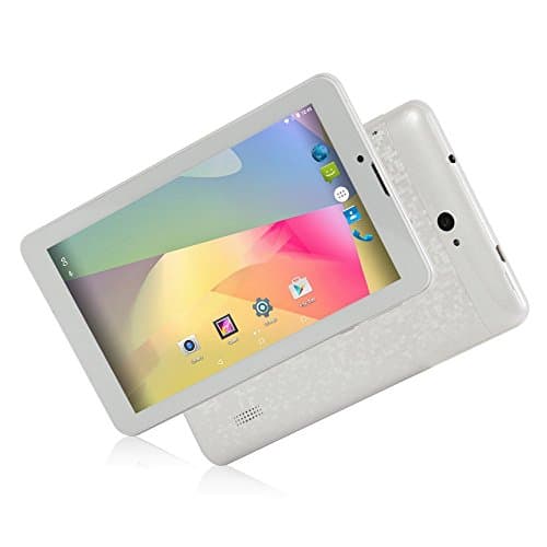 Anteck 7 Inch 3G Phablet IPS Screen Quad Core, Android 5.1 Lollipop, Phone Tablet PC, Unlocked Dual Sim Card Slots, 2G 3G, Bluetooth, GPS, WIFI, Resolution: 1024X600 New Model