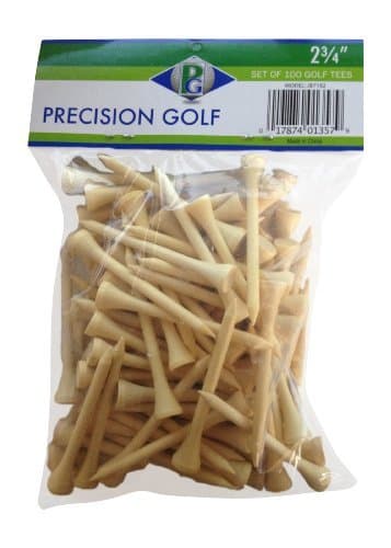 Precision Golfprecision Golf 2-3/4 Inch Deluxe Golf Tees - 100 Count Bag