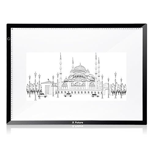 Tracing Light Box Brightness Adjustable LED Board Ultra slim Drawing Pad Professional Photography Art Craft Design (A3)