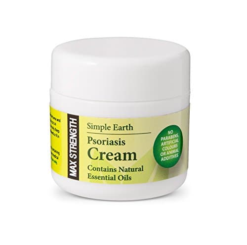 Simple Earth Max Strength, Advanced Psoriasis Cream Relieve itching, soothe inflamed skin 50ml