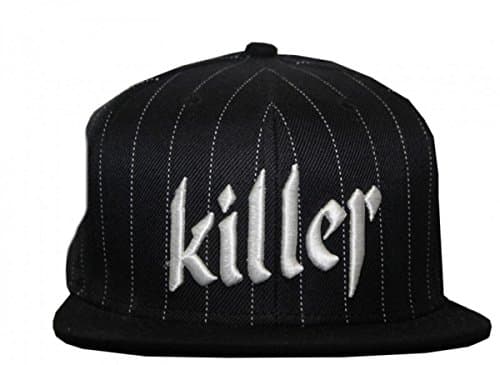 Flat Fitty Skateboard Cap Killer Black/Stripes, cap size:7 3/8