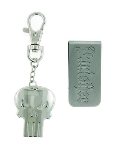 Marvel Comics Punisher Box Set Key Ring and Money Clip