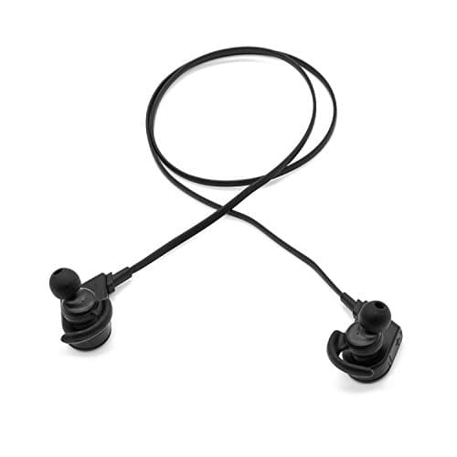Bluetooth Headphone Wireless In-Ear Magnetic Earbuds with Mic for Support Android and IOS (Black)