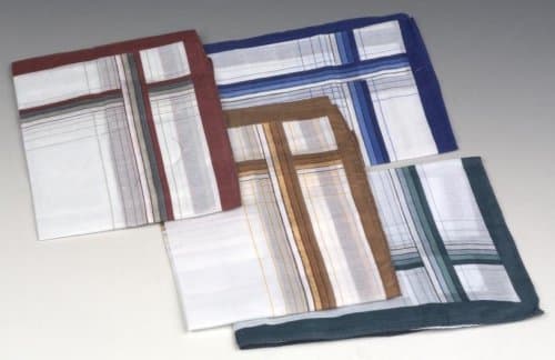 Mens Handkerchiefs 4/Pk