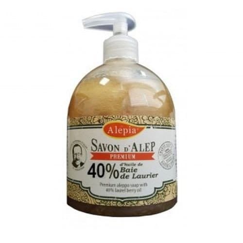 Savon d'Alep Liquide Premium 40% Laurier