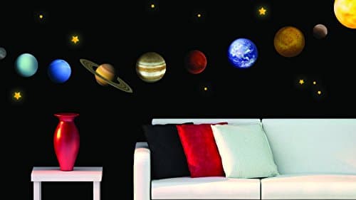 Wall Stickers decor Planets Modern stars