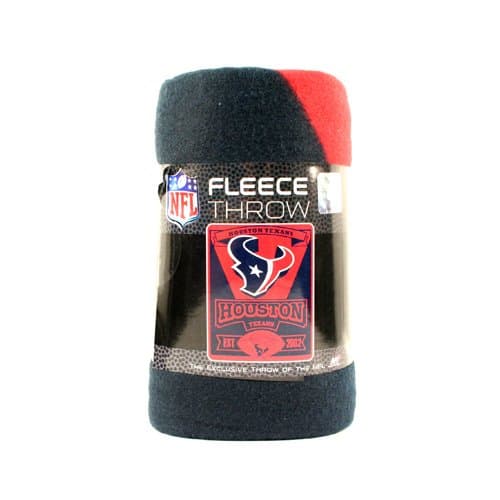 Houston Texans Fleece Throw Blanket, Marquee Design
