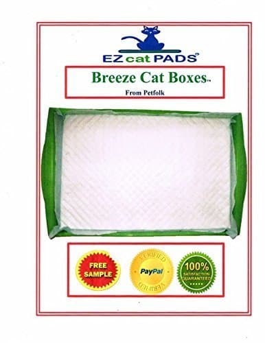 EZ Cat Generic Replacement Pads for Tidy Cat Breeze Litter Box SystemÃ'Â® 40 pads by Petfolk