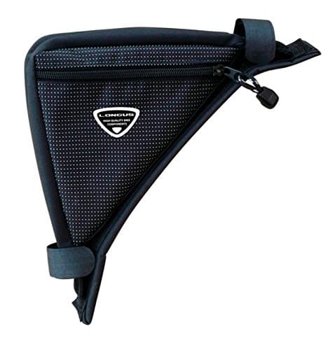 LONGUS FRAME BAG TRIANGLE VELCRO FASTENING BLACK