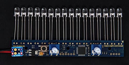 Running LED light 16 Channe chaser with different effects + 16 White 5 mm LEDs