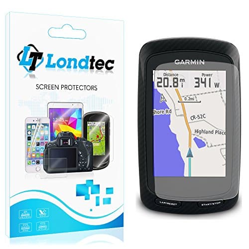 Londtec Screen Protectors for Garmin Edge 800 / 810 - [3 Pack - Clear]