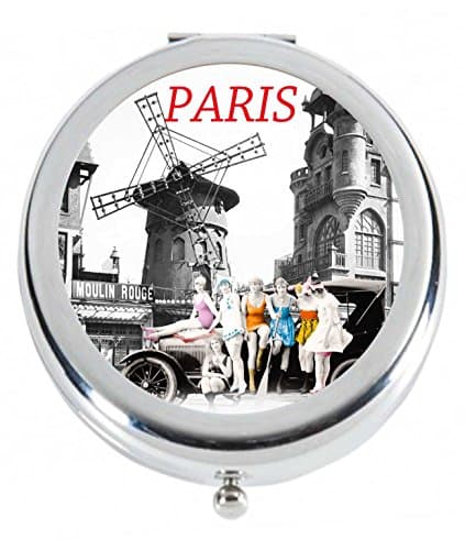 Bathing Beauties 1905 White Pocket Mirror – Square