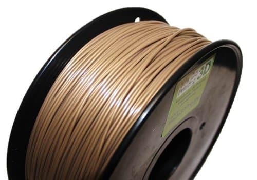 3D Printer Filament PLA 1.75mm - Copper - High Tolerance - Wide Operating Temperature (300grms(100m)) (60grms(20m))