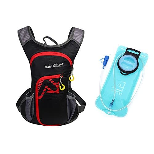 Asiki 12L Hydration Backpack with 2L Water Bladder - Waterproof Camping Hiking Running Biking Trekking Climbing Cycling Hydration Pack &amp; Rucksack