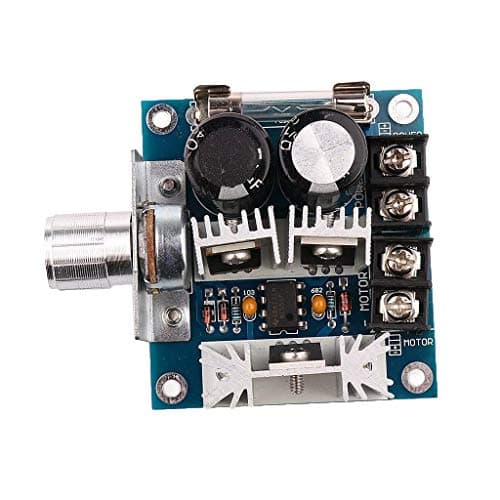 ZYCX123 12V-40V 10A DC Motor Speed Controller PWM Variable Speed Regulator Governor Switch with Speed Control Knob