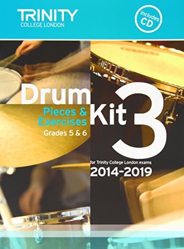 Drum Kit 2014-2019 Book 3 Grades 5 & 6 (With Free Audio CD): Percussion Teaching Material
