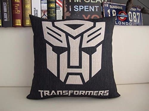 pillow decorative sofa cover couch designer side bed Square Transformer Movie