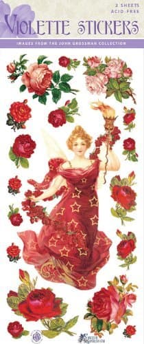 Red Rose Angel from Violette Stickers