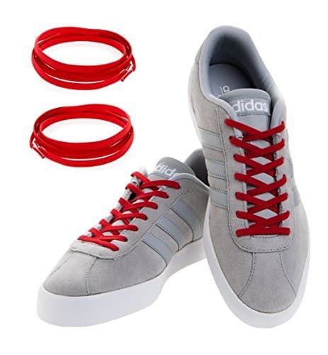 MAXX lacesElastic Shoelaces without Tying - Rubber, Flexible, Flat, Comfortable, Simple - Stylish Comfort and Firm Hold - Shoelaces without Laces, Ideal for Trainers, Running Shoes, Sports Shoes