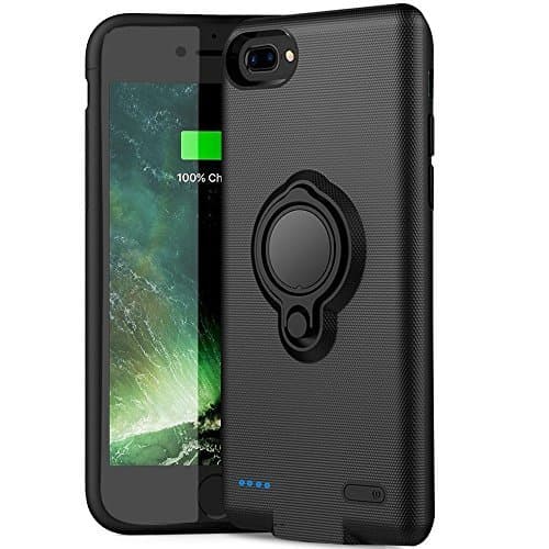 5000mAh Battery Case for iPhone 8 7/ 6S/6, Rechargeable External Battery Portable Power Charger Protective Charging Case for Apple iPhone (4.7 Inch) - Black
