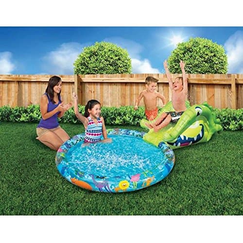 Banzai Alligator Slide and Splash Pool, 4ft 6in