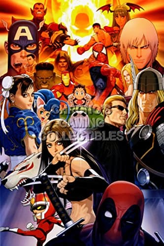 CGC Huge Poster GLOSSY FINISH - Marvel vs Capcom 3 Ultimate PS3 XBOX 360 - MVC016 (24" x 36" (61cm x 91.5cm))
