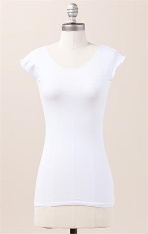 Downeast Basics Wonder Tee M White