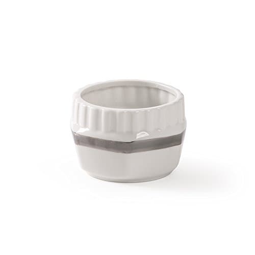Diesel with Seletti Machine Collection Silver Edge - Cup - Decor 1 White / Silver
