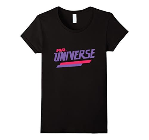 Women's Mr. Universe T-shirt Medium Black