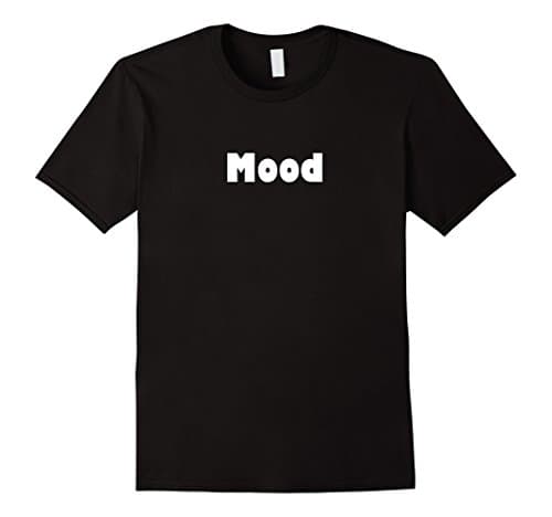 Mens Current Mood T Shirt Small Black