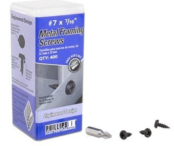 Metal Framing (Zip) Screws 7x7/16" Drill Point