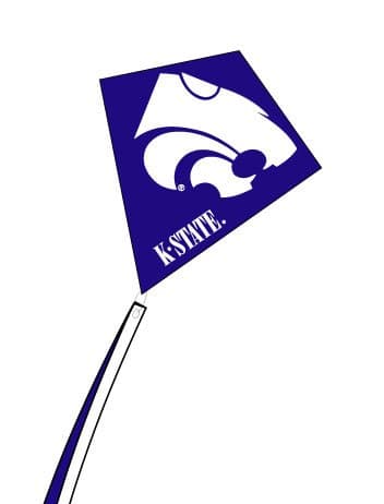 Kansas State University Wildcats - Diamond Kite