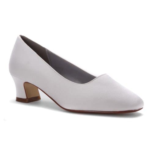 Dyeables Grace Women's White Pumps 8 W