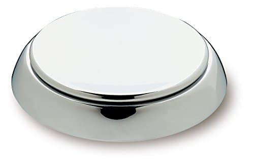 Secret Bath. Polished chrome table soap dish. Alada collection