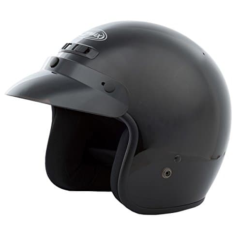 GMax GM2 Glossy Black Open Face Helmet - X-Large