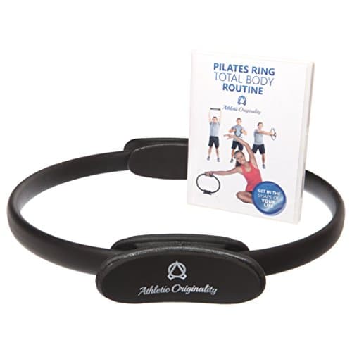 Pilates Ring &amp; Training Video: Resistance Ring for Full-Body Toning, Sculpting &amp; Core Fitness (Men/Women)