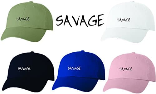 EliteDesignzz Embroidered Dad Hat Baseball Cap SAVAGE