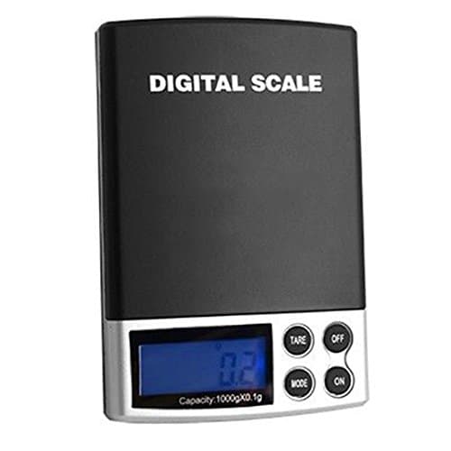 Mini Digital Scale Weighing 1000G Pocket Electronic Scale Precision Lcd Display Portable Jewelry Gram