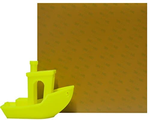 Prozix Amber PEI Sheet 3D Printer Build Surface 200mm x 200mm (8" x 8") Ultem 1000 Build Surface for Monoprice select mini V2, xyz davinci mini, reprap diy printers