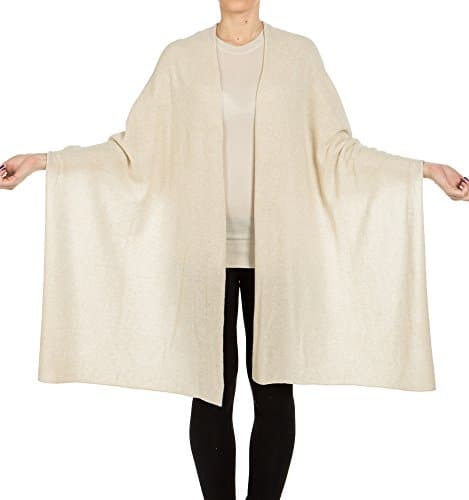 Tassel Poncho 100% Cashmere
